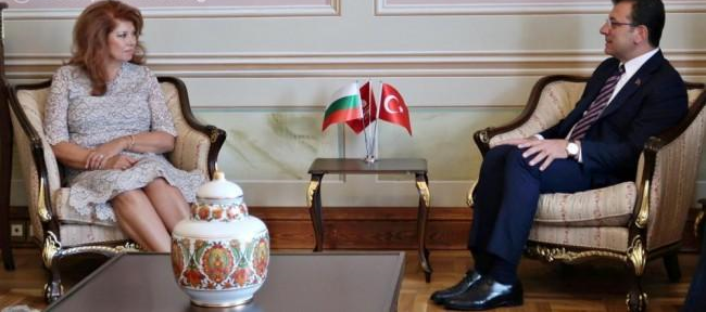 Йотова се срещна с кмета на Истанбул Екрем Имамоглу