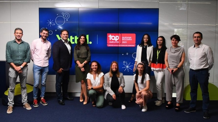 Yettel е първият телеком в България с престижния сертификат TOP Employer 2023
