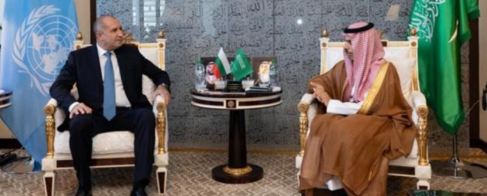 Радев се срещна с външния министър на Саудитска Арабия