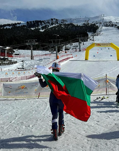 Ирен Дикова спечели златен медал в гигантския слалом на 12-те Световни зимни игри за трансплантирани