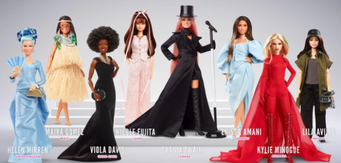 По повод 8 март Барби пуска на пазара кукли, представящи силните жени