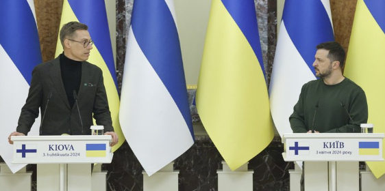 Финландия и Киев подписаха дългосрочно споразумение за сътрудничество