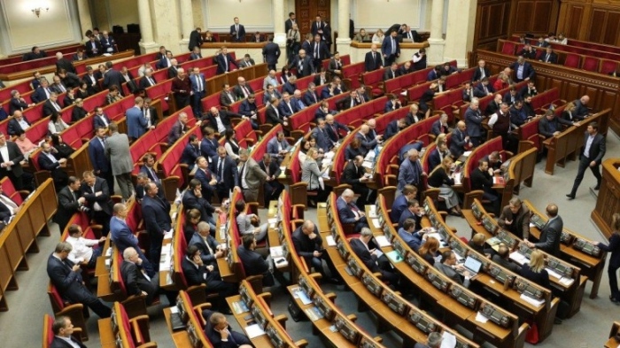 Украинският парламент при закон за мобилизацията на затворници